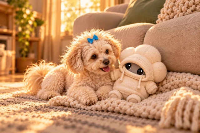Luna and Mongsil resting together