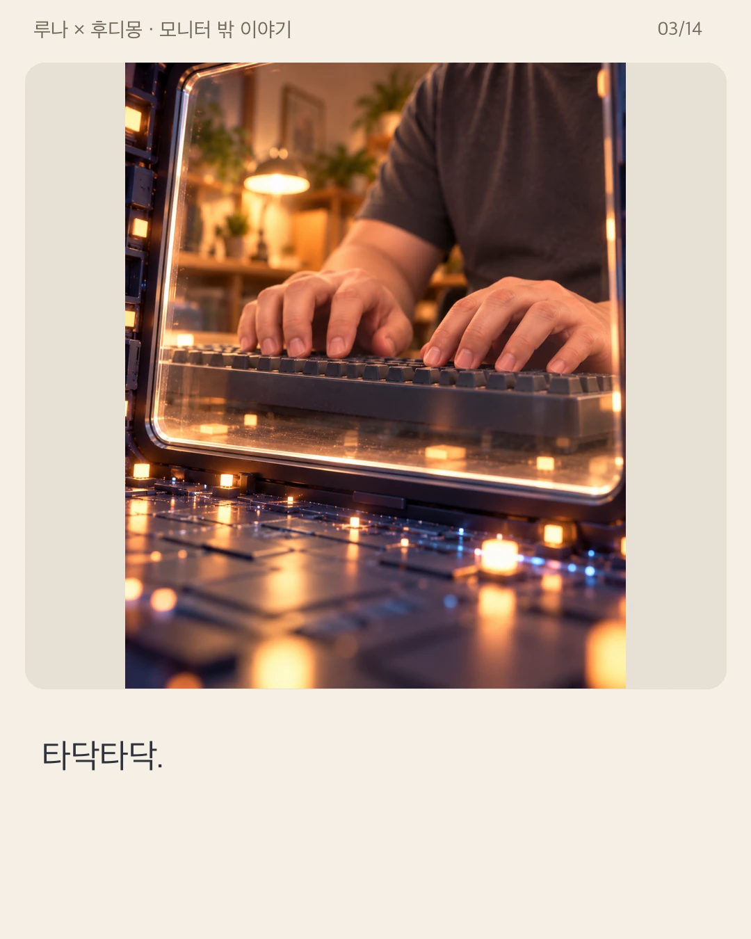 LX01 · 03 / 14 · Korean original